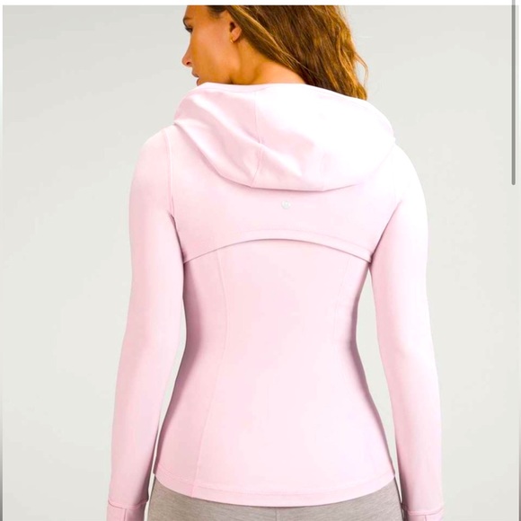 Lululemon PINK PEONY HOODED DEFINE JACKET - Like new - Picture 2 of 4